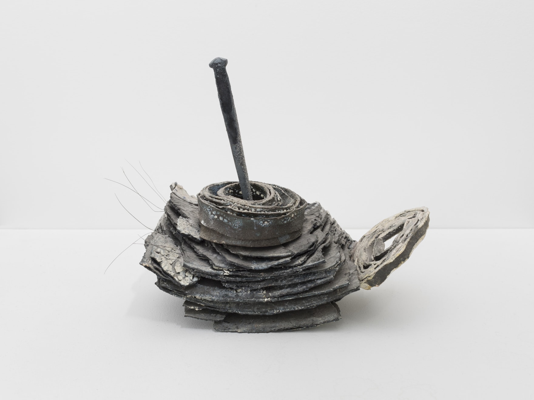 Gillian Lowndes, Scrollscape with Nail, 2003