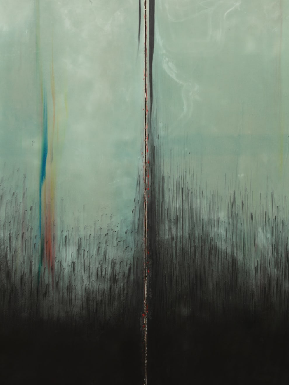 Harminder Judge, Untitled (ankles absorbing ash), 2022