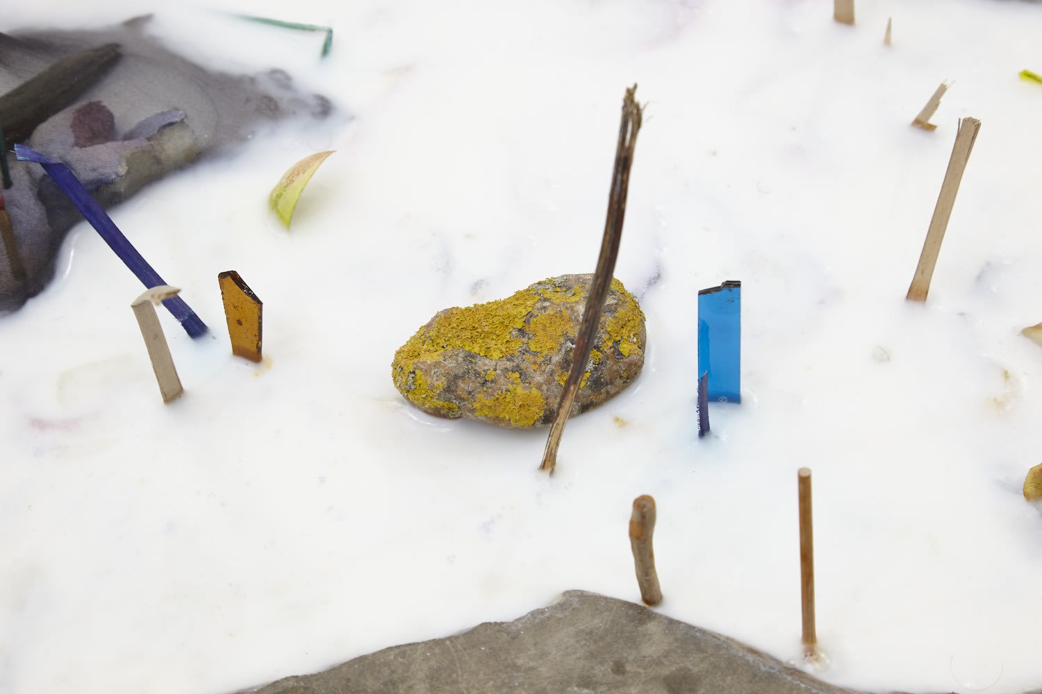 Samara Scott, Silks (detail), 2015