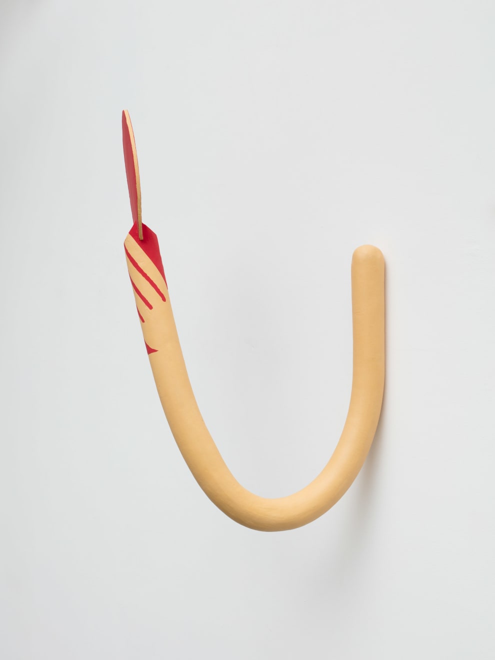 Emma Hart, Bat (ochre/red), 2020