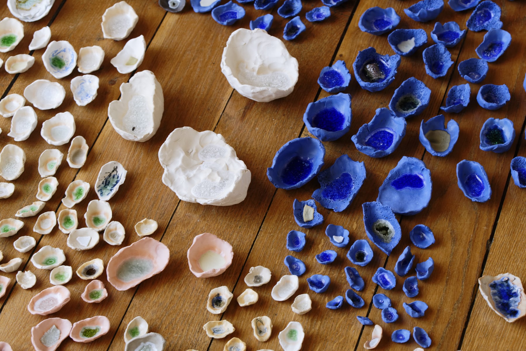 Kate Newby, grows and grows on you, 2021