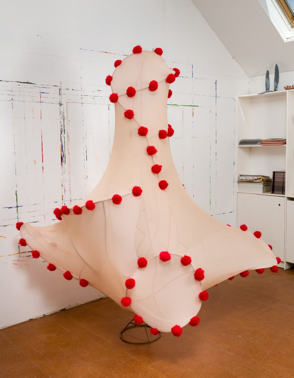 Nicholas Pope, Pom Pom Helmet, 1990