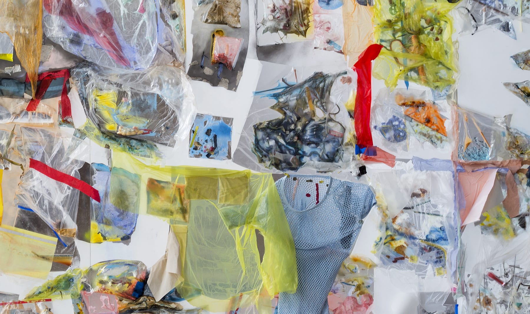 Samara Scott, Days are Dogs (detail), Palais de Tokyo, Paris, France, 2017