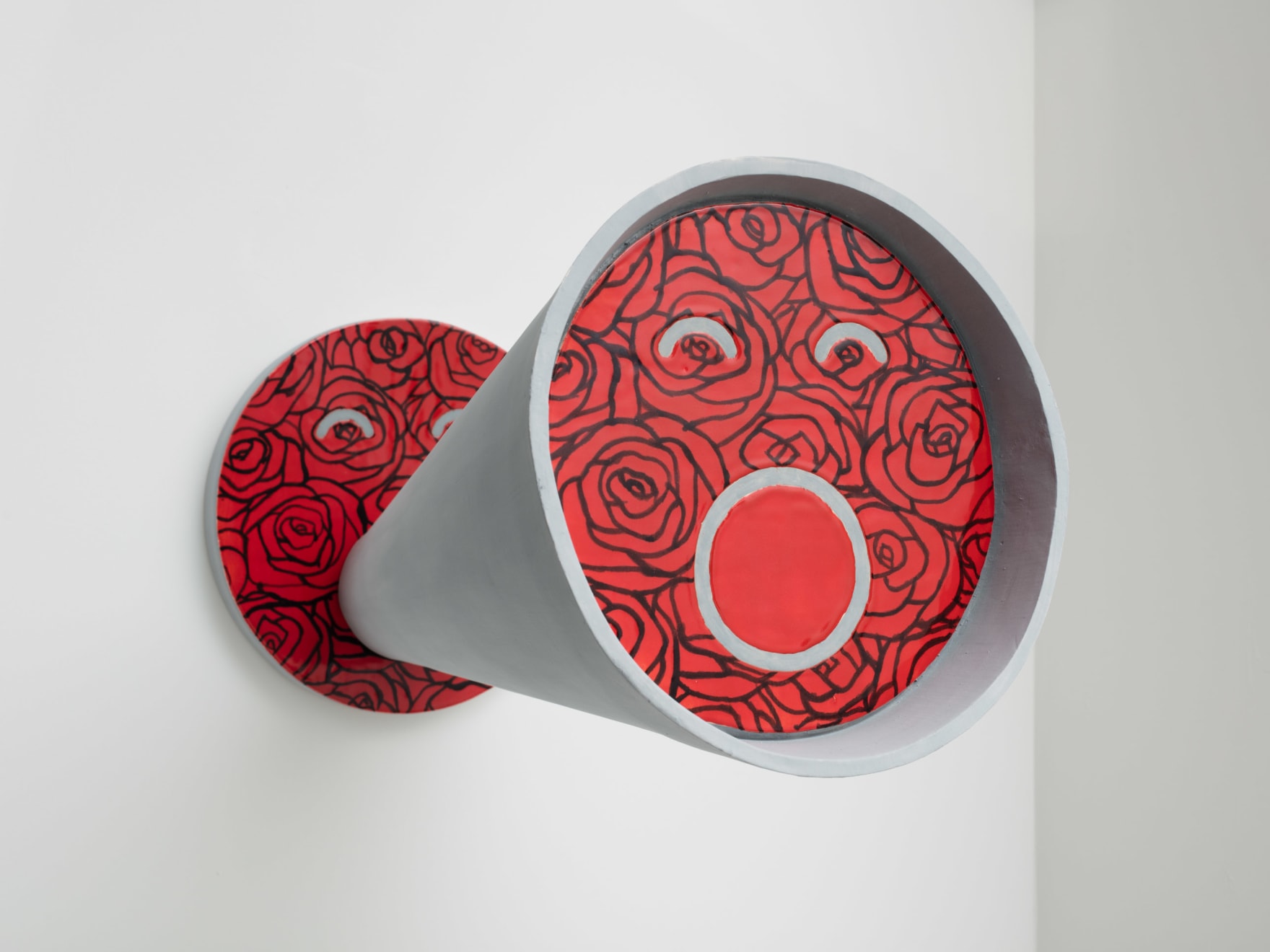 Emma Hart, Megaphone (roses), 2020