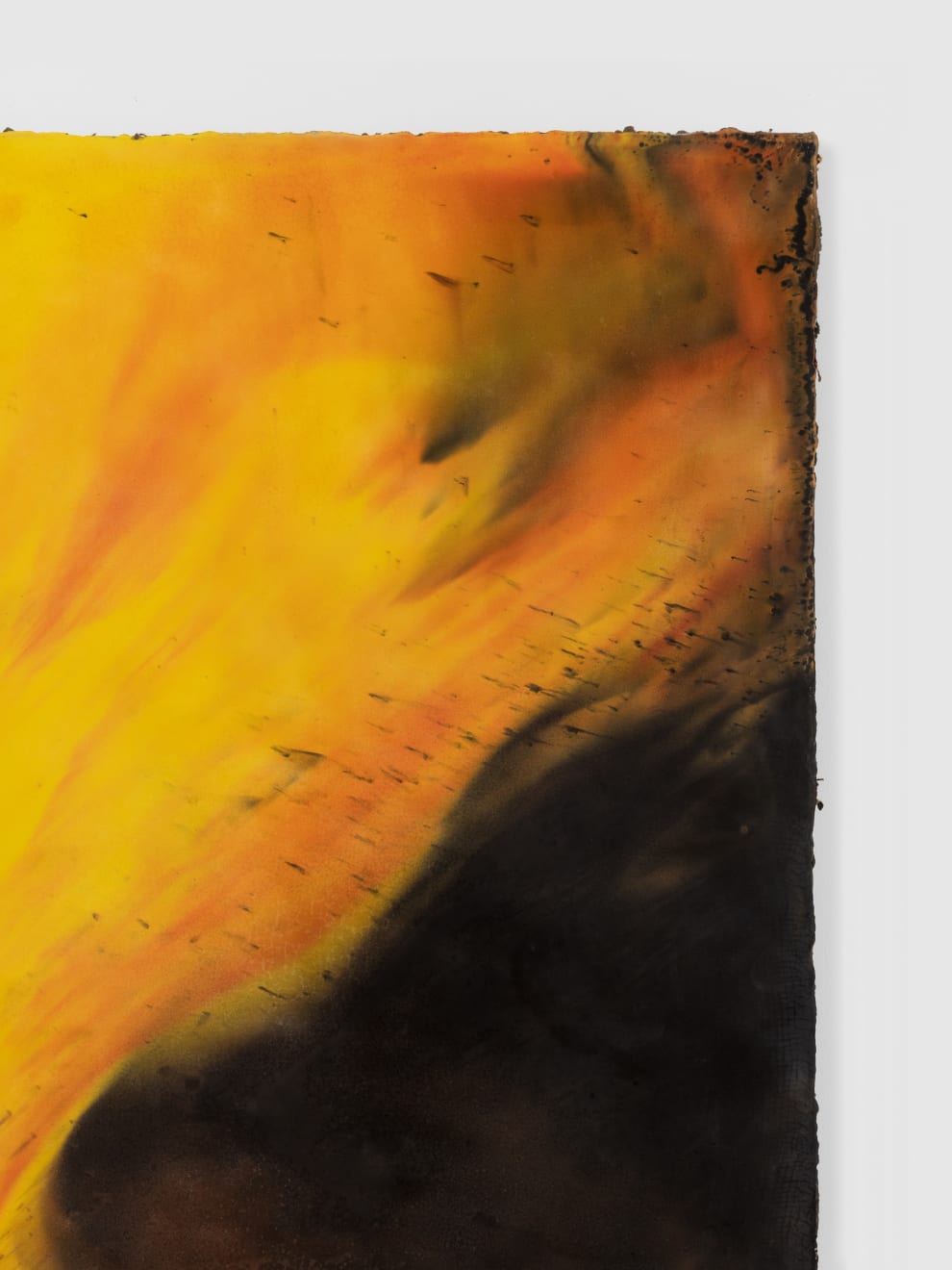 Harminder Judge, Untitled (soil cursed and lit and burst), 2022