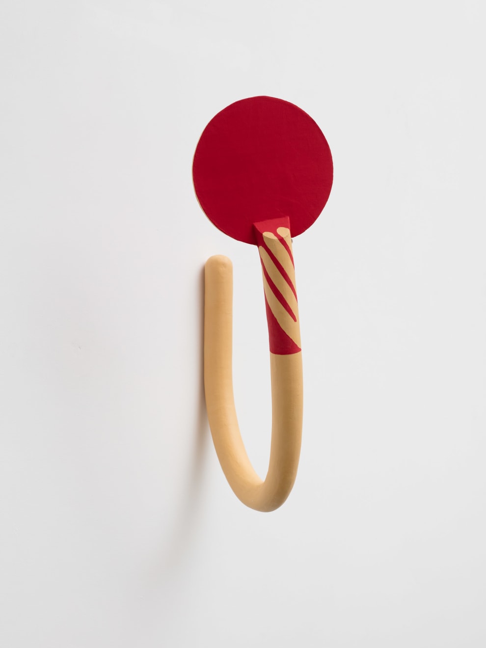 Emma Hart, Bat (ochre/red), 2020