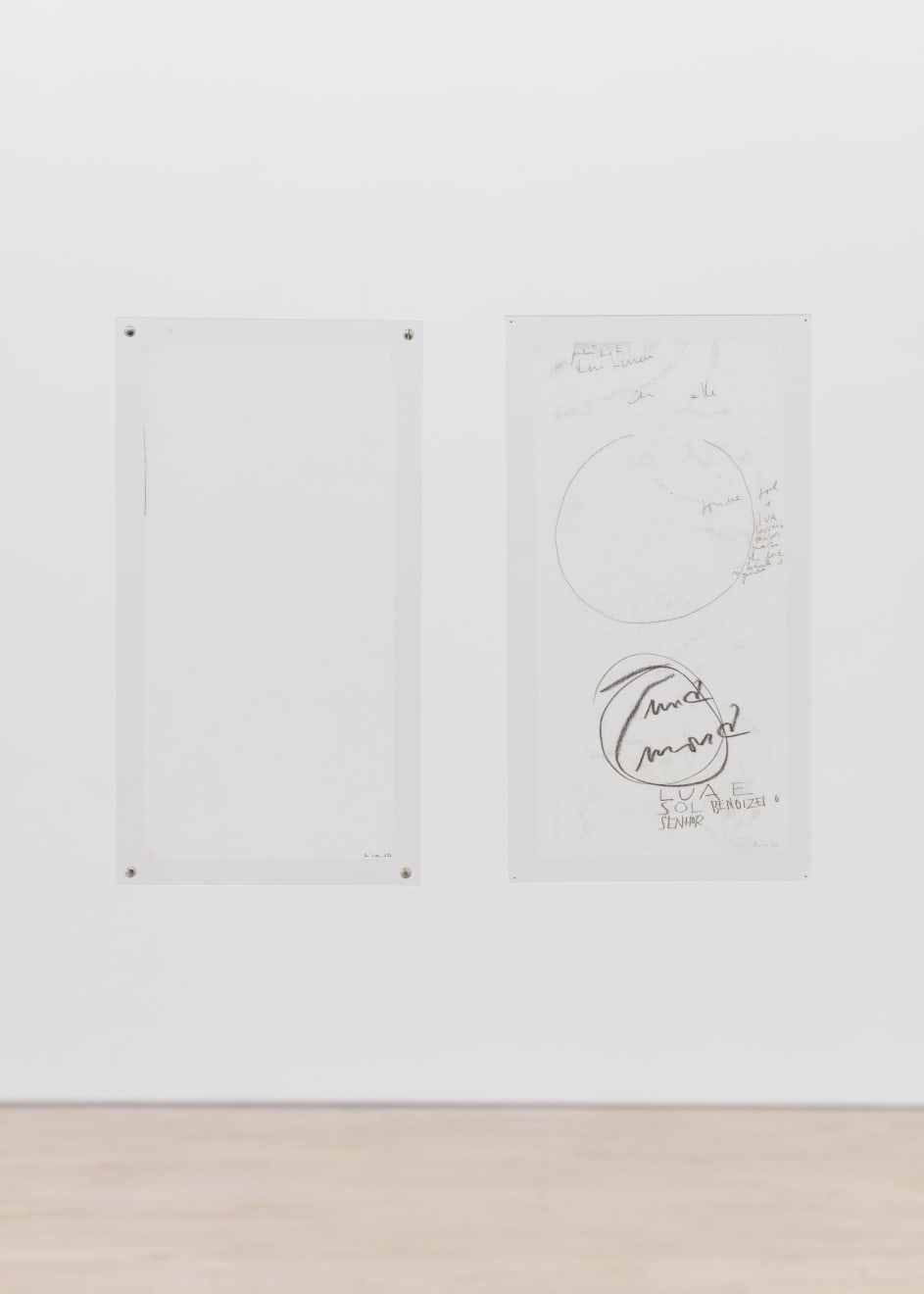 Mira Schendel, Untitled (from the series Minimal lines/Linhas minimais), 1964