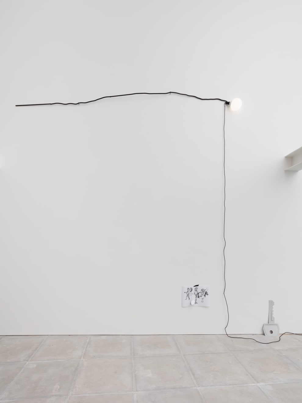 Beatriz Olabarrieta, Pen drive, street light, lungs, 2017