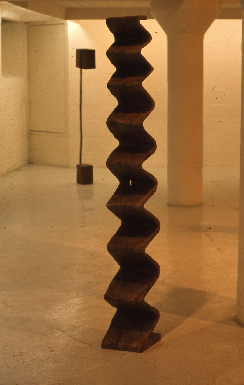 Nicholas Pope, Walnut Wood Column, 1974