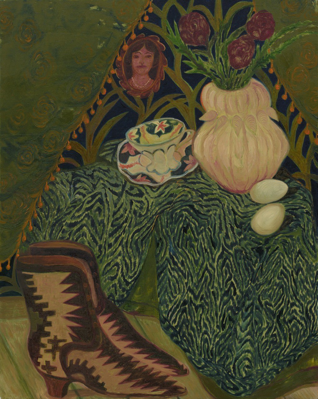 Rusudan Khizanishvili, The Shoes and Eggs, 2024