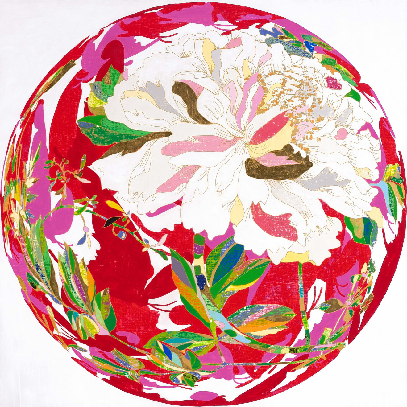 蘇孟鴻, 圓花-2 Round Flower - 2, 2011