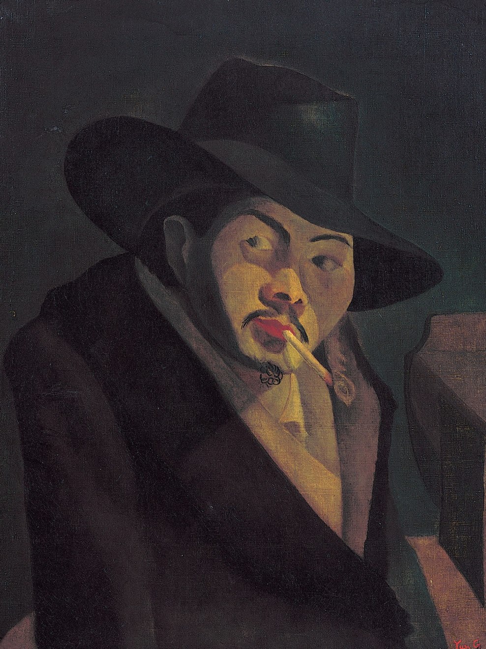 朱沅芷, 自畫像 The Blue Yun, 1929