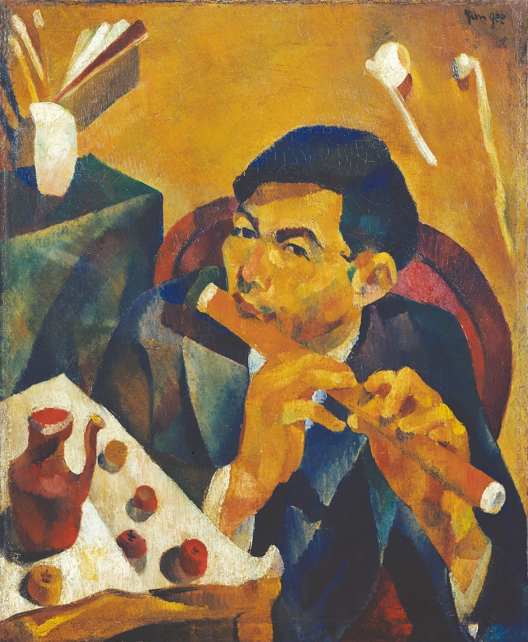 朱沅芷, 吹笛者 The Flute Player, 1928