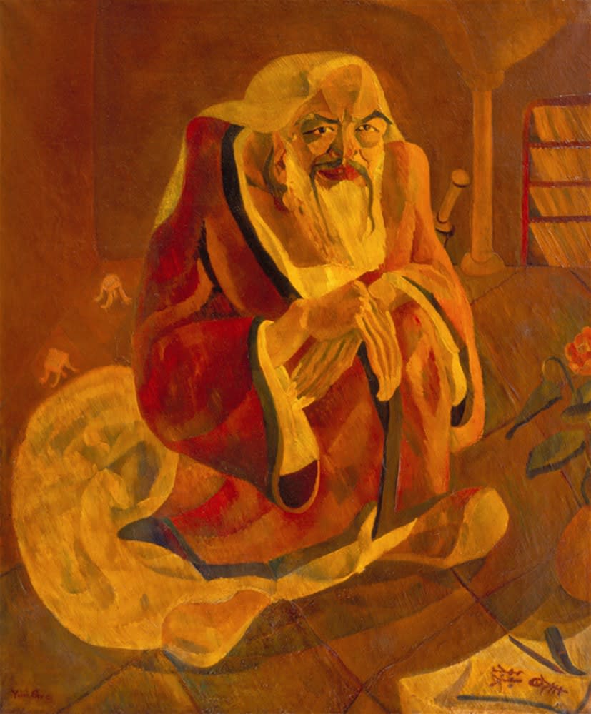 朱沅芷, 《孔子》、《老子》 Confucius, Lao Tze Taking a Sunbath