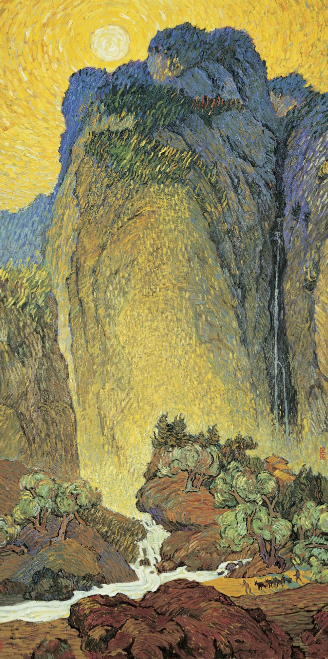 張宏圖, 范寬–梵谷 Fan Kuan—Van Gogh, 1998