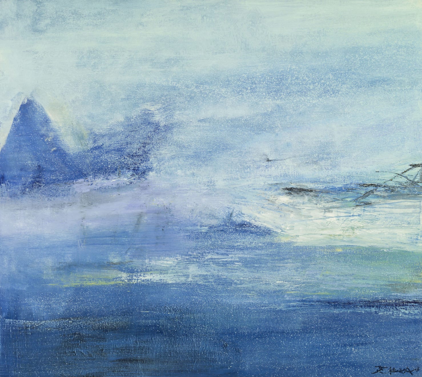 趙無極, Nuit Bleu, 2006