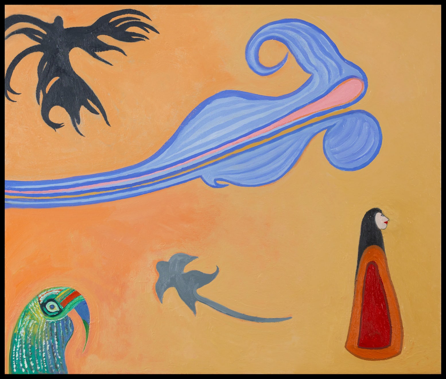 朱禮銀, 春頌：雨中翱翔 Spring Song: Flight in the Rain, 2016