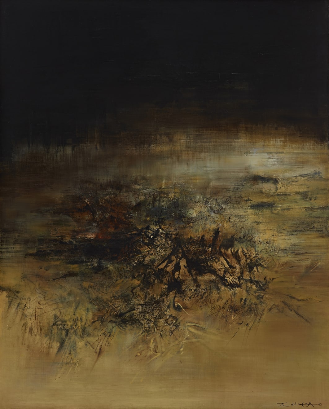 趙無極, 26-4-61, 1961