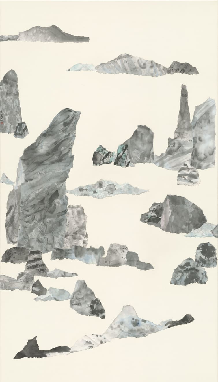 袁慧莉, 勢山水No. 6 Intrinsic Potential Landscape No. 6, 2021