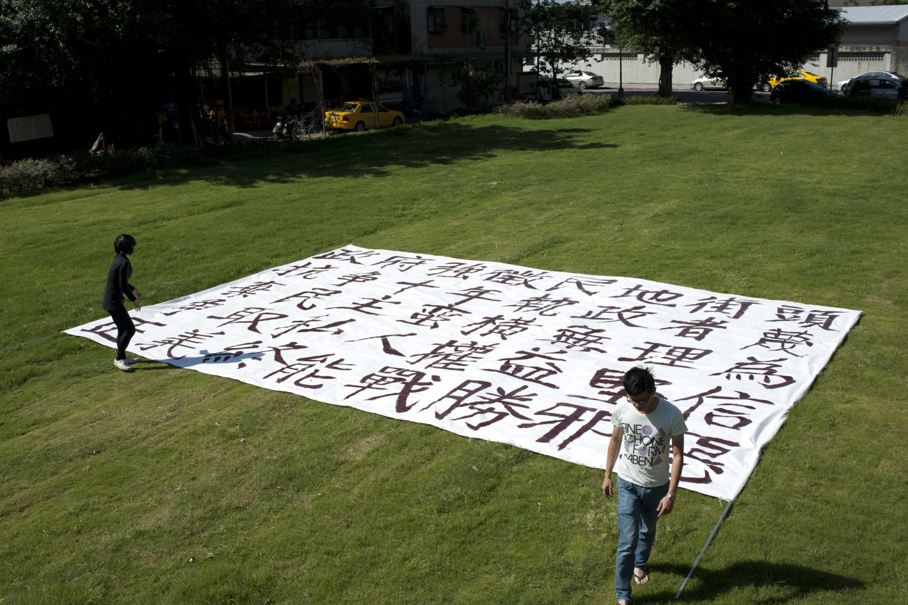 饒加恩, 台灣抗議體, 2009