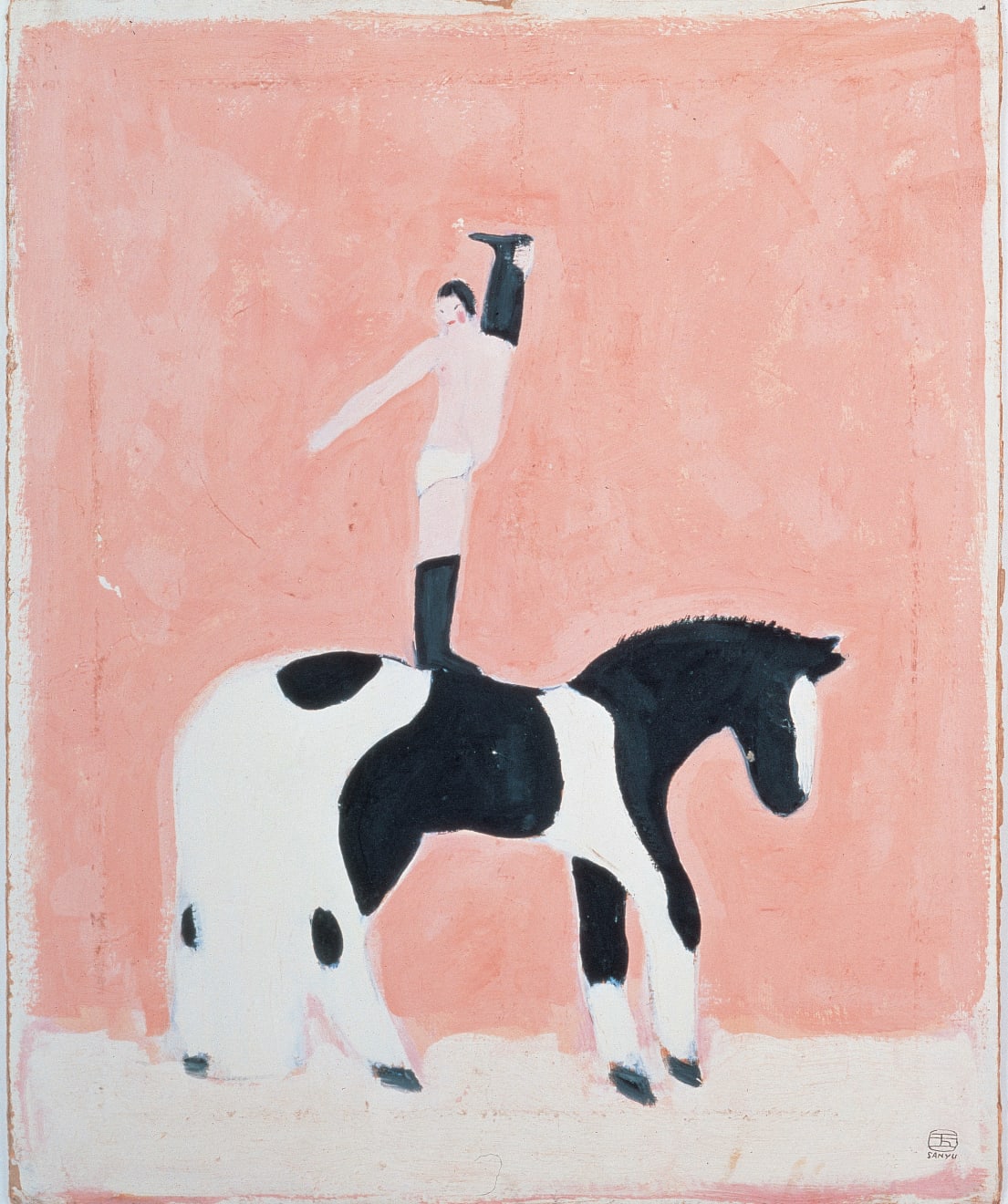 常玉, 馬上英雌 Acrobat on Horse, 1930