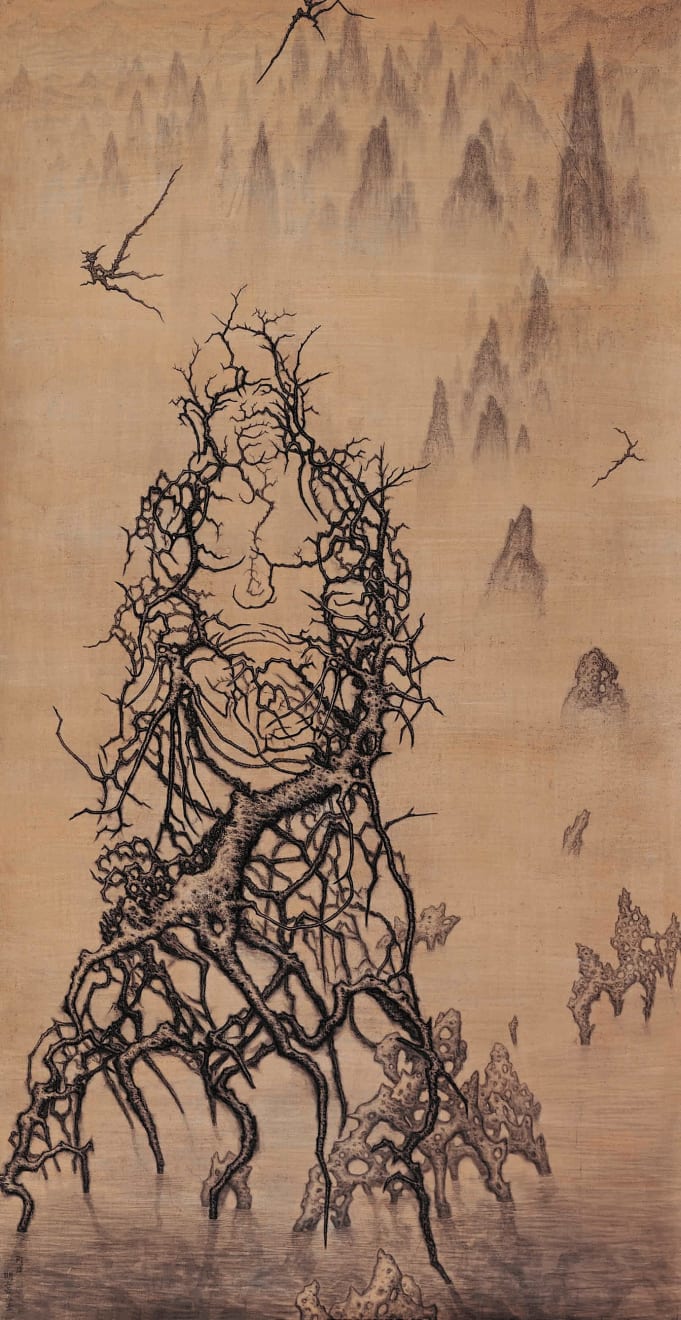 林鉅, 枯木羅漢（十三） Arhat of the Dead Wood - 13, 2006