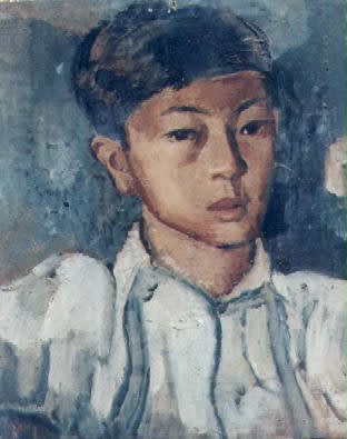 吳大羽, 《無題 I-065》,《無題 I-017》,《兒子畫像》,《男孩》,《無題》,《無題》
