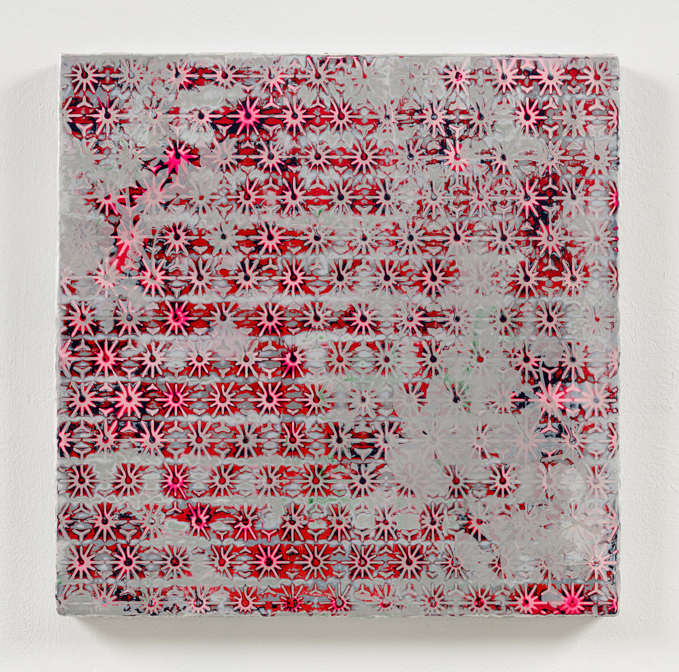 蘇孟鴻 Su Meng-Hung, 銀雪堆火光 Silver Flakes Aflare, 2025