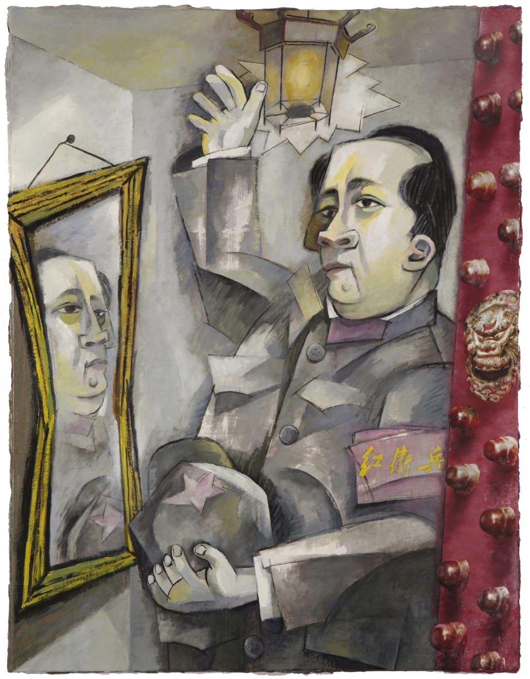 張宏圖, 毛，倣畢加索 Mao, After Picasso, 2012