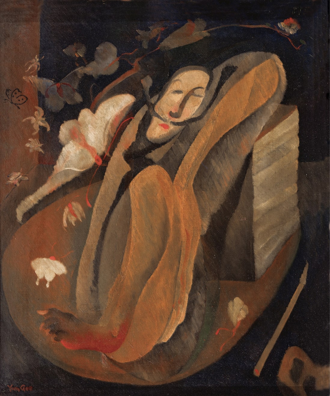 朱沅芷, 莊周夢蝶Butterflies: Dream of Chuang-Tze, 1929 | 耿