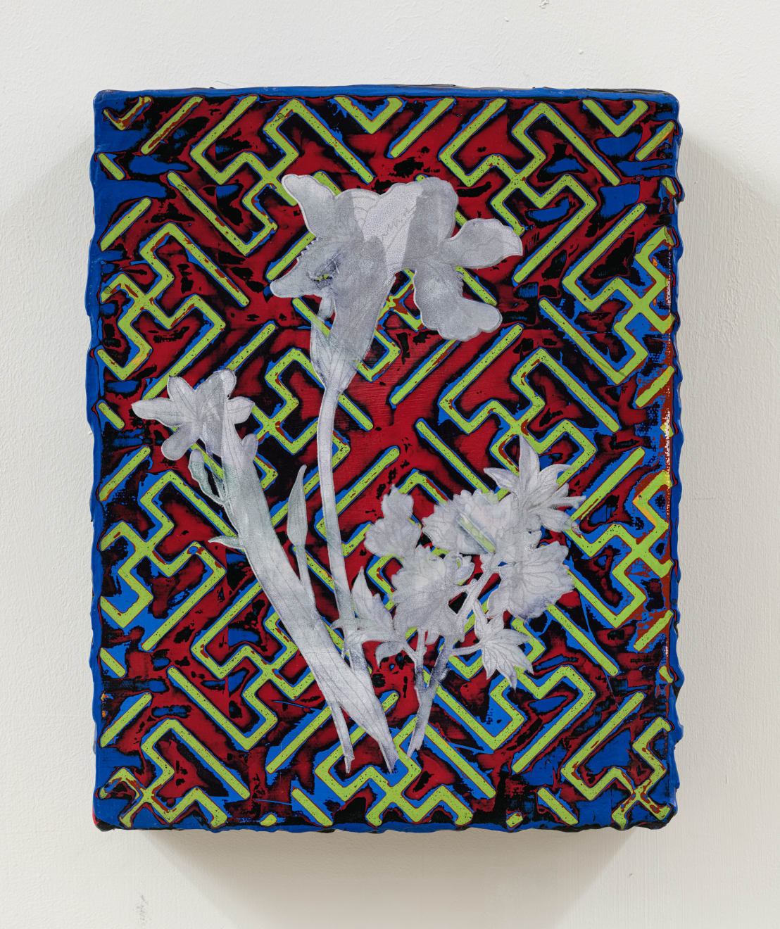 蘇孟鴻 Su Meng-Hung, 螺鈿花 2 Mother-of-Pearl Inlay Floral 2, 2022