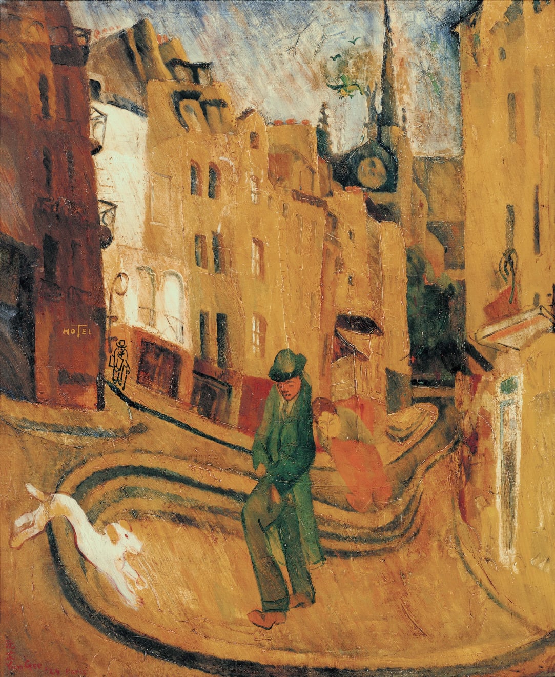 朱沅芷, 莫伯特廣場 Place Maubert, 1929