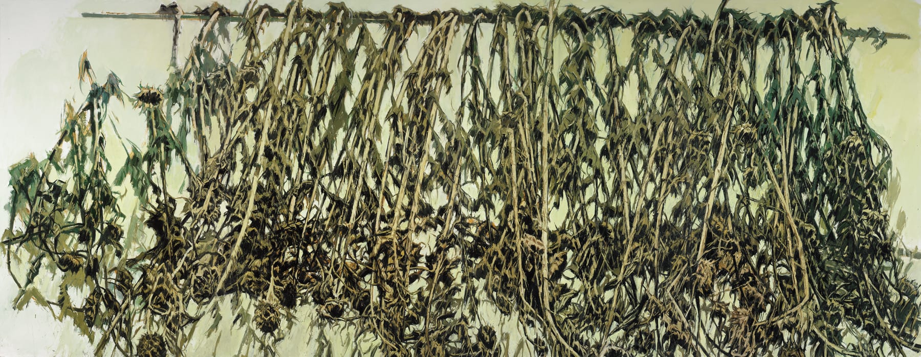 許江, 葵瀑, 2009