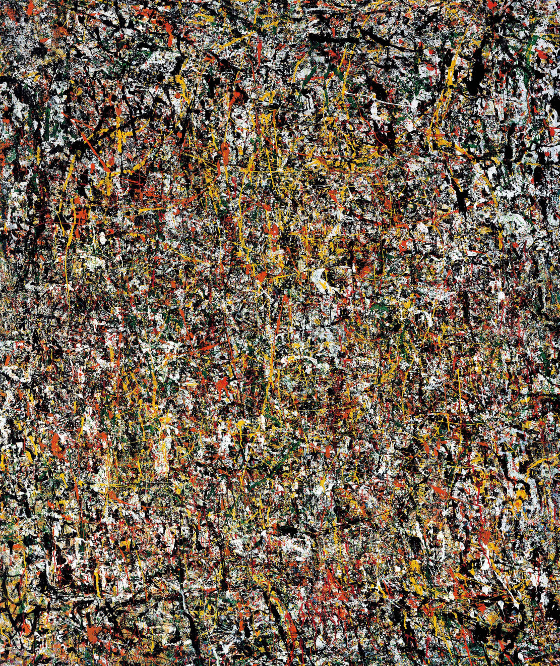 陳蔭羆, 墨行色舞 Calligraphy Dance in Colors, 1980s