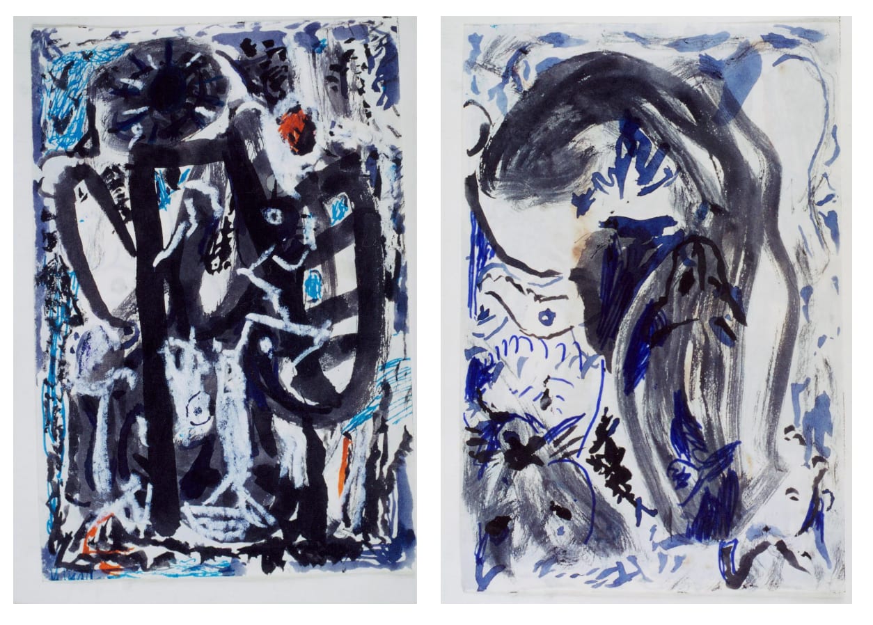 吳大羽 Wu Dayu, 無題 Untitled