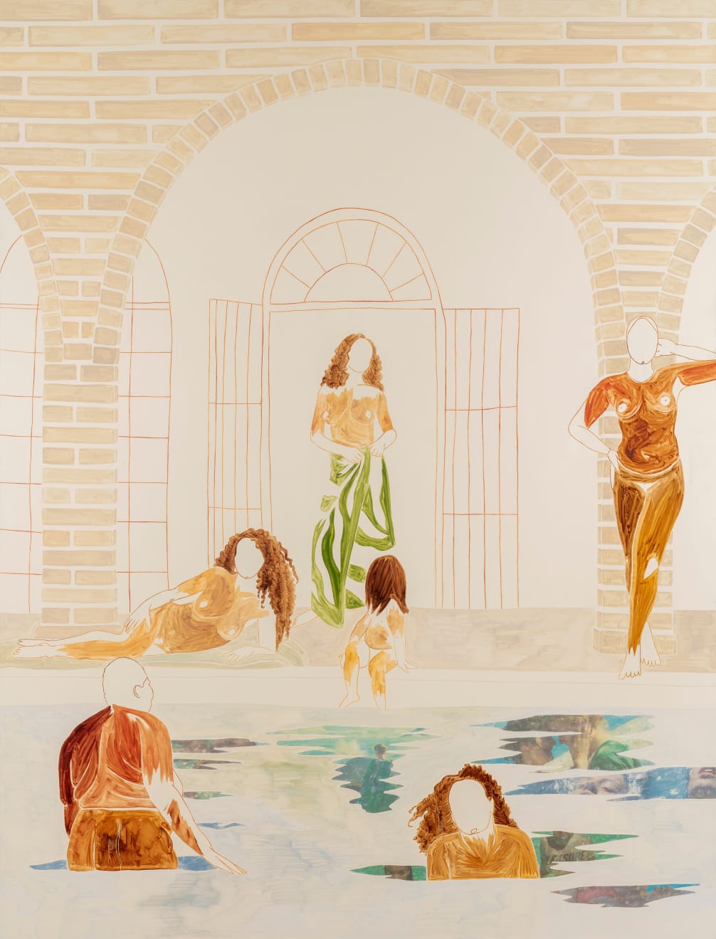 Miranda Forrester, Poolside, 2025