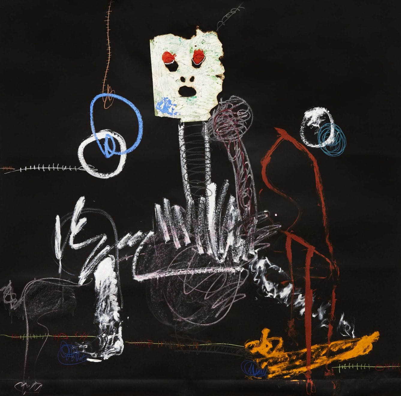Thierry Oussou, Trompe d’éléphant, 2018