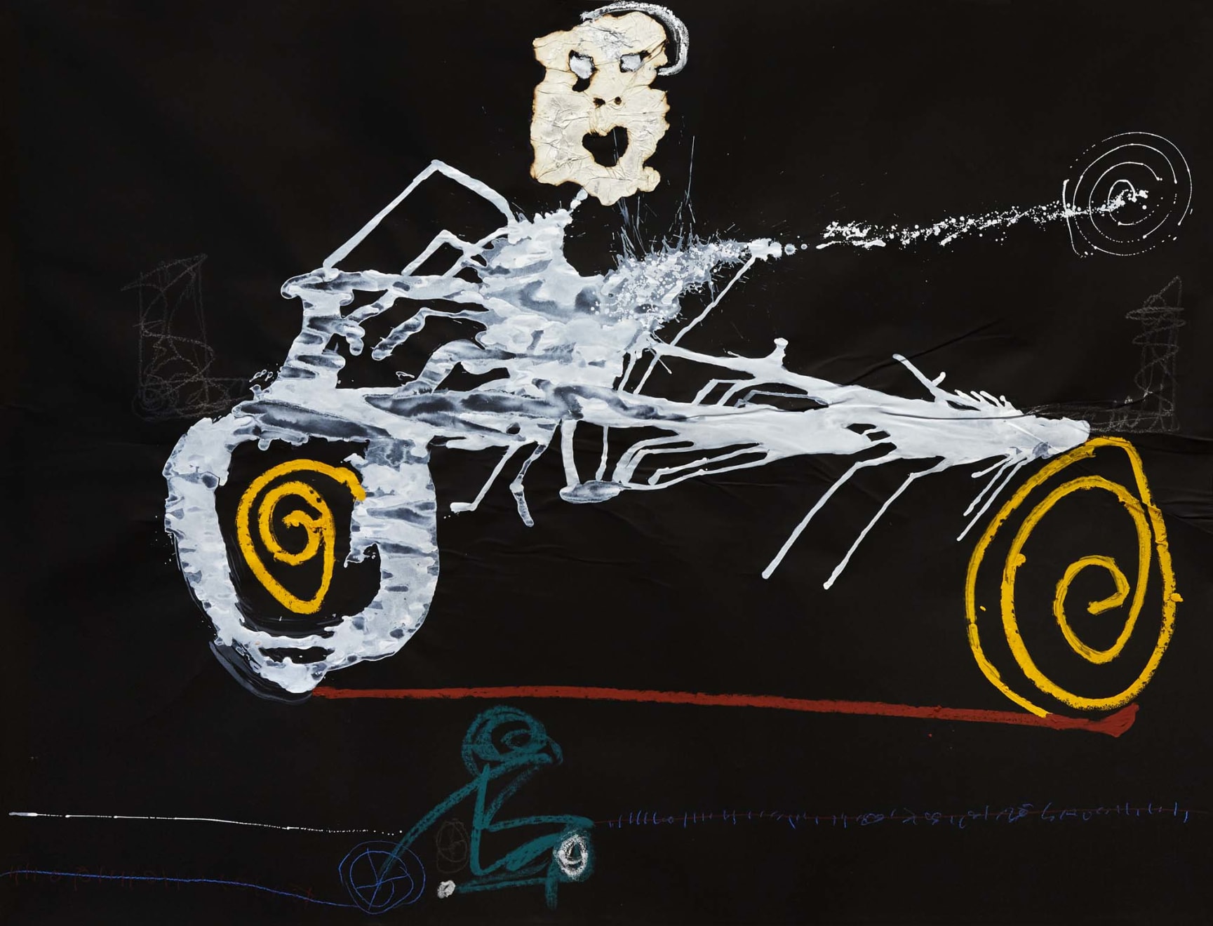 Thierry Oussou, Le temps sacrifié, 2018