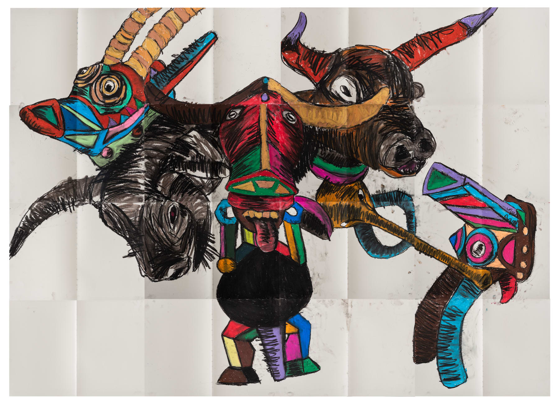 Pierre Mukeba, (Antelope Spirit Embodiment), 2020