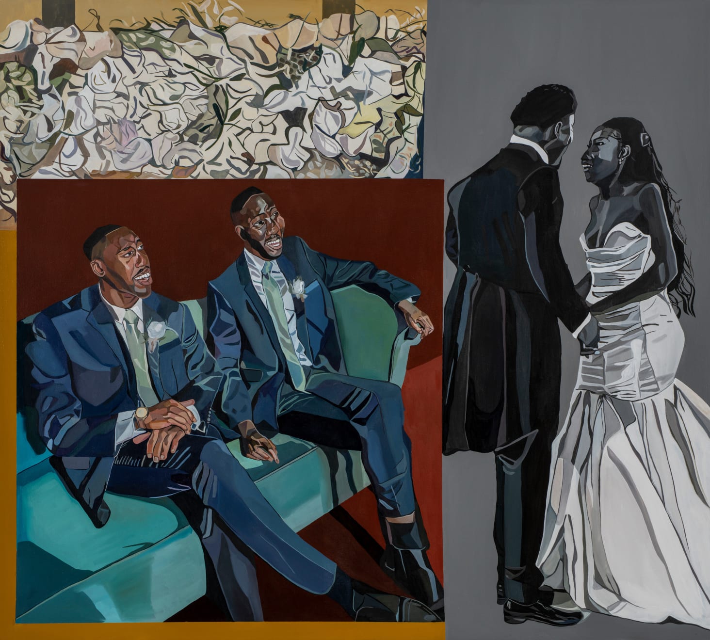 Joy Labinjo, The wedding guest, 2023