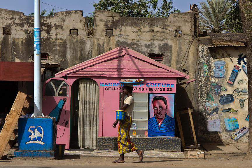 Andrew Esiebo, Urban Aesthetics, Bamako No.12, 2012