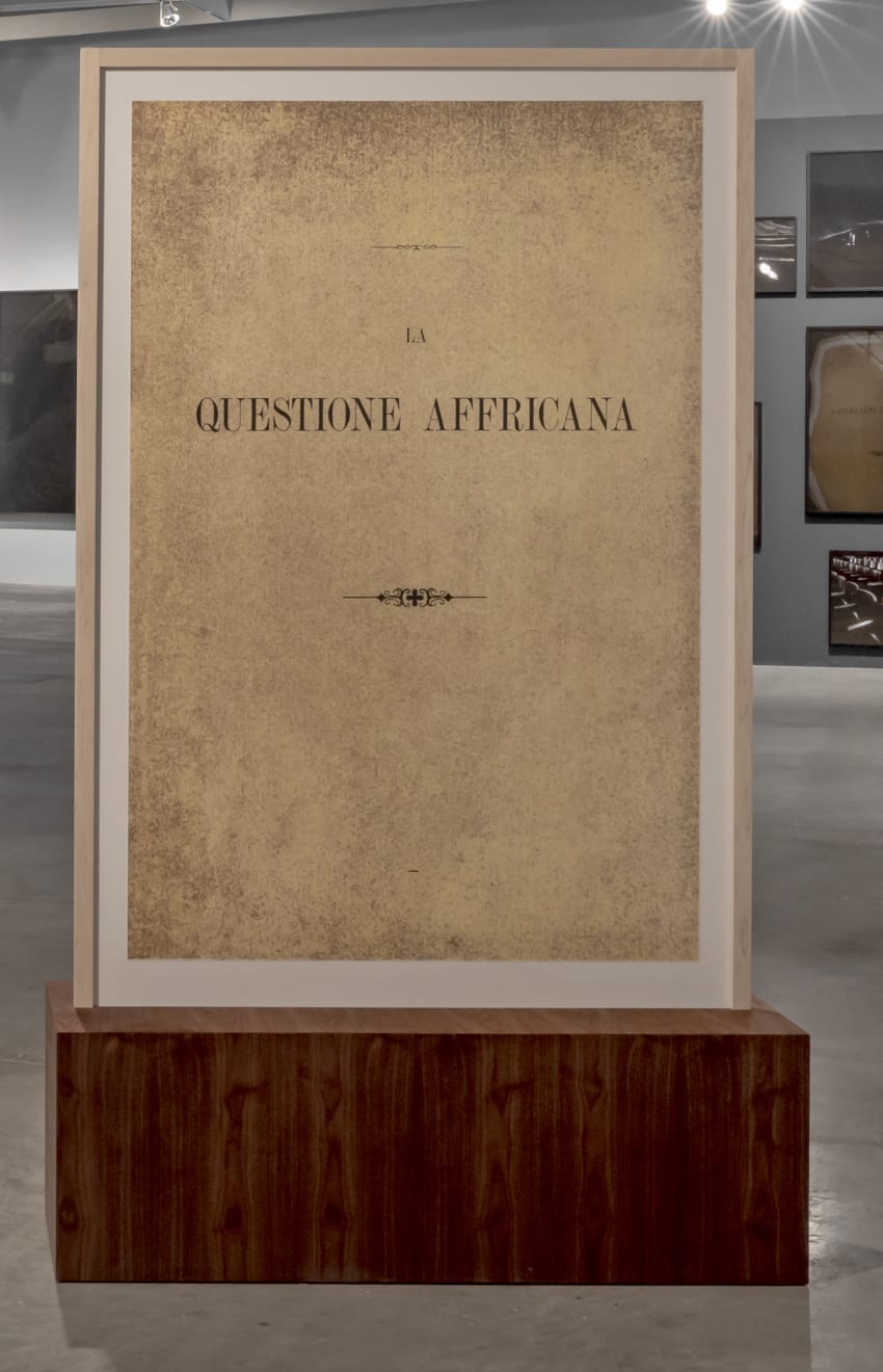 Dawit L. Petros, La questione Affricana / La questione Italianna, 2020