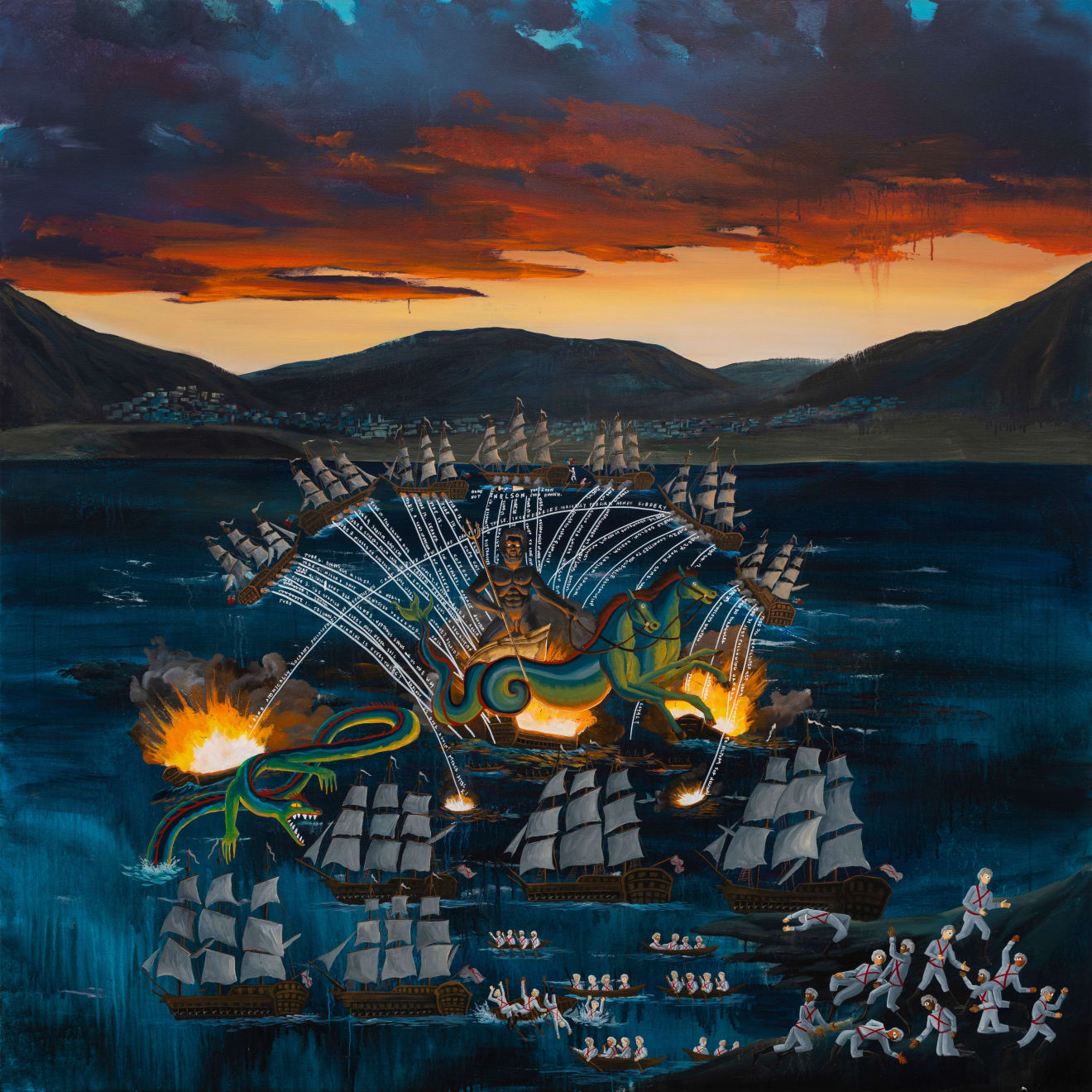 Umar Rashid, The Battle of Trafalgar and the death of Nelson. Or, sometimes all it takes is one mistake to get caught slippin’. A luxury you cannot afford. Even Poseidon can’t save you., 2025