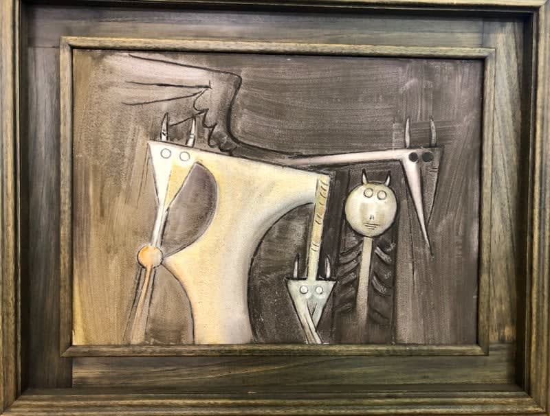 Wilfredo Lam (1902-1982), Composition Surrealiste, 1970