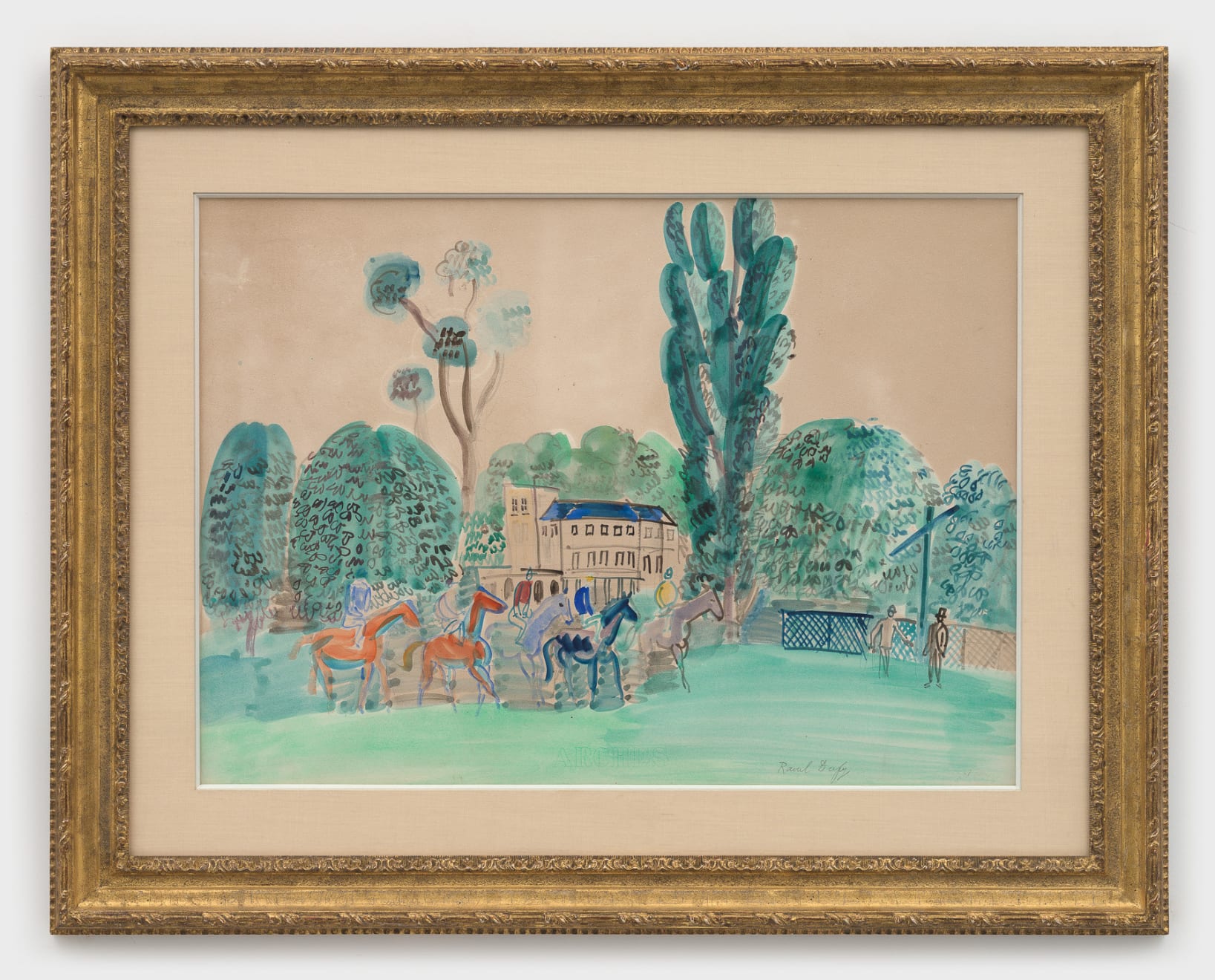 Raoul Dufy, Le Polo or Le Paddock, c. 1930