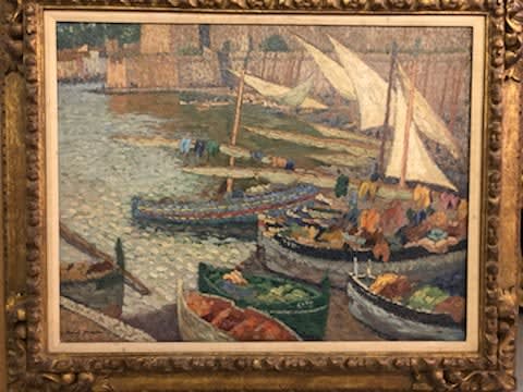 Henri Martin (French, 1860-1943), Barque au Collioures, 1926