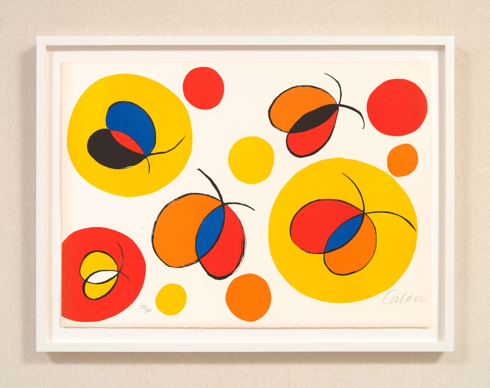 Alexander Calder, Nostalgie de l'envol, La Memoire Elementaire, 1976