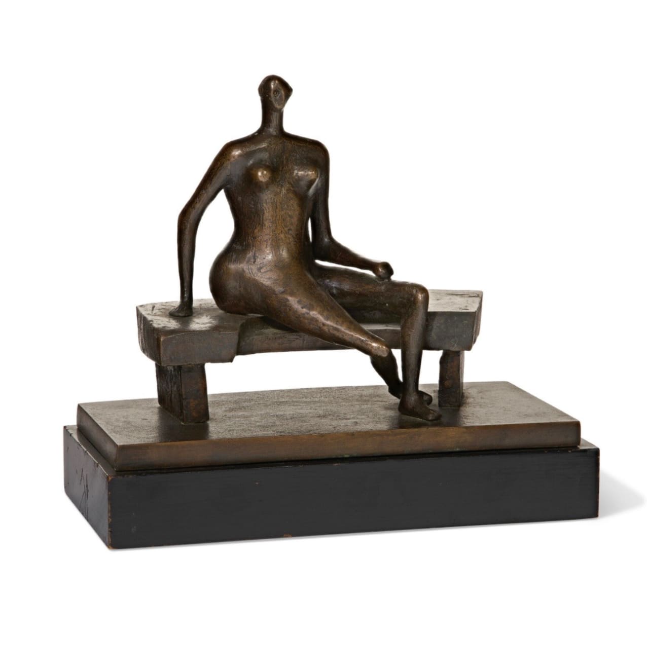 Henry Moore (1898-1986), Seated Woman with Crossed Feet, 1957
