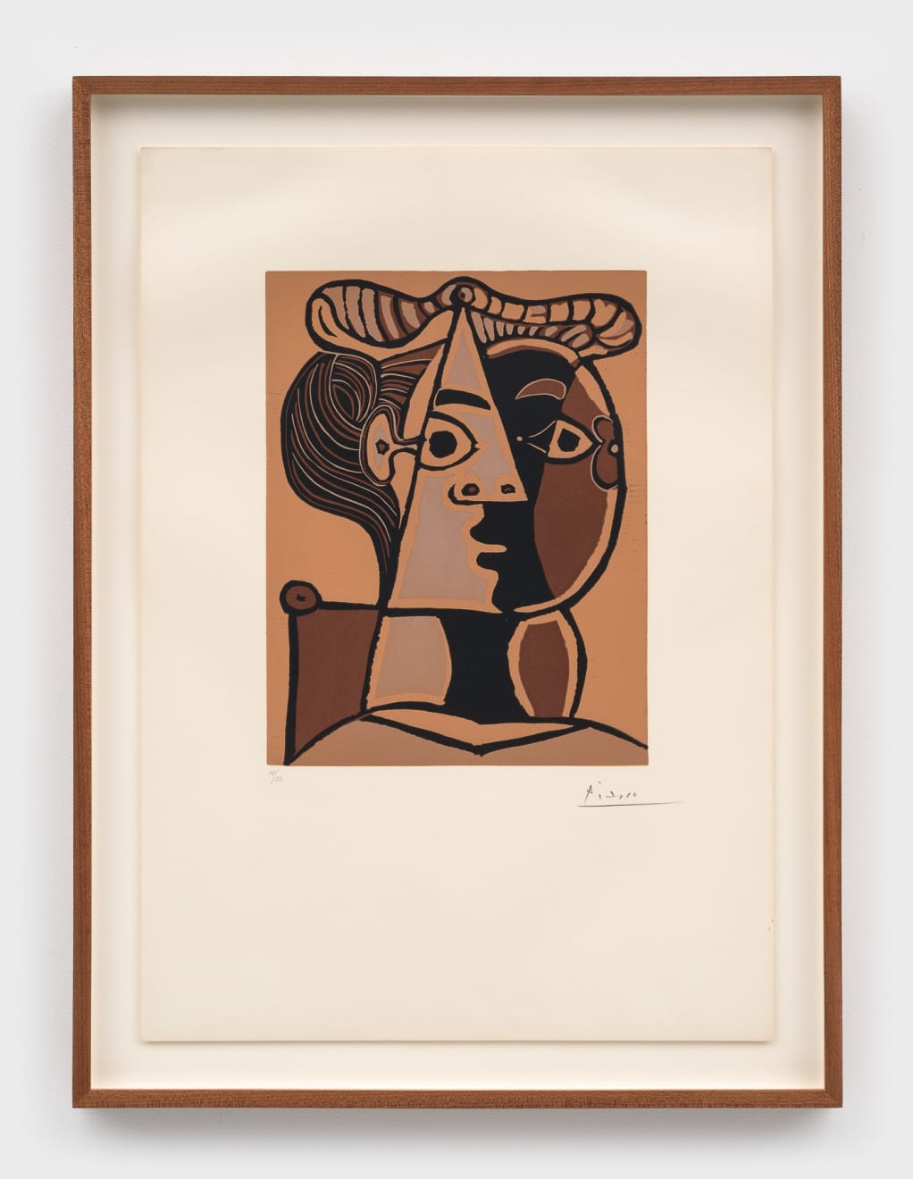 Pablo Picasso (1881-1973), Femme assise au chignon (BL. 1071; Baer 1298), 1962