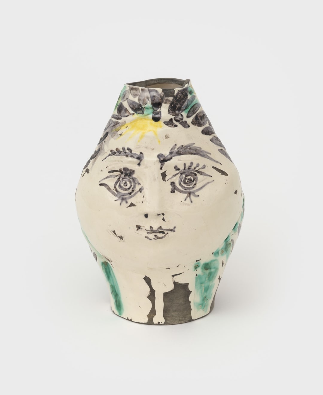 Pablo Picasso (1881-1973), Tete de Femme Couronnee de Fleurs (A.R. 237), March 20, 1954